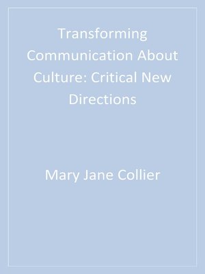 cover image of Transforming Communication About Culture